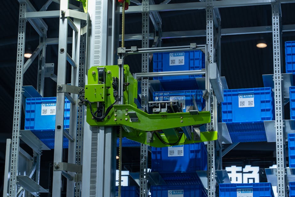 warehouse robots optimizing logistics
